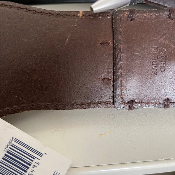 Lauren Ralph Lauren Equestrian Genuine Leather Womens Belt XL
